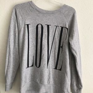 Forever 21 LOVE Knit Sweater